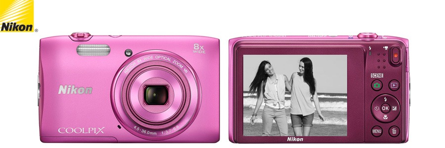 camera digital nikon coolpix s3600 lente de cristal