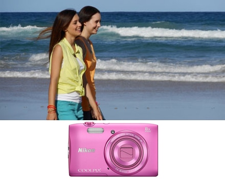 camera digital nikon coolpix s3600 sistema retrato inteligente