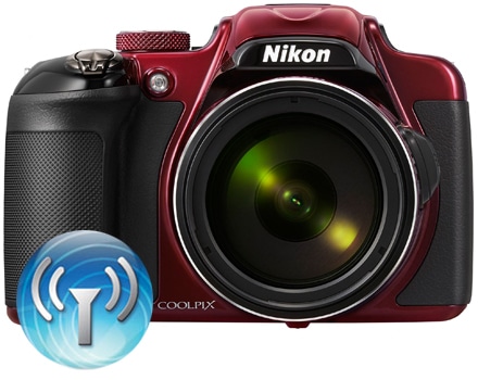 ★Wi-Fi搭載★ Nikon COOLPIX P600 超望遠60倍ズーム！ Câmera Digital Nikon Coolpix P600 Vermelha | Casas Bahia