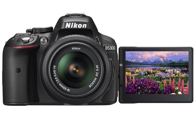 camera nikon compacta d5300 24.2mp 480g lcd3.2polegadas