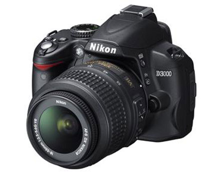 Câmera Digital Nikon DSLR D3000 - Todos os lugares podem ser fotografados com nitidez