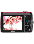 Câmera Digital com Visor LCD - Tamanho de 2.7 polegadas proporciona imagens nítidasCâmera Digital com Visor LCD - Tamanho de 2.7 polegadas proporciona imagens nítidas