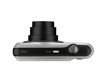 Câmera Digital Samsung ES68/PSBR é sinônimo de modernidade - Produto faz imagens de excelente qualidade