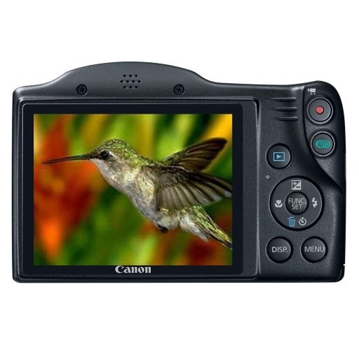 Zoom óptico de 30x nesta câmera Canon