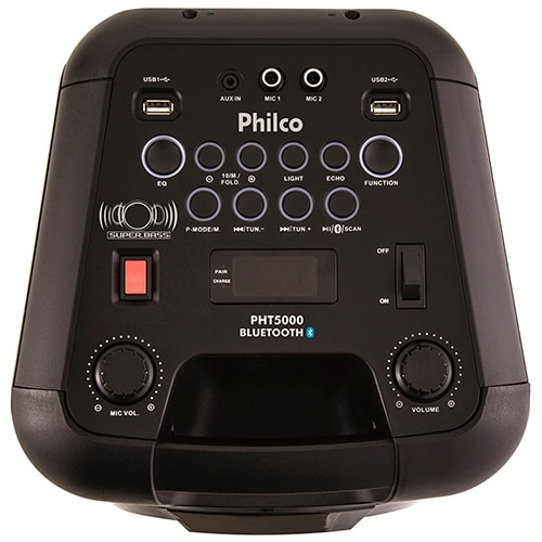 Caixa de Som Philco PHT5000 bateria interna