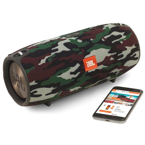 Caixa Som Portátil JBL Xtreme Squad conexão Bluetooth