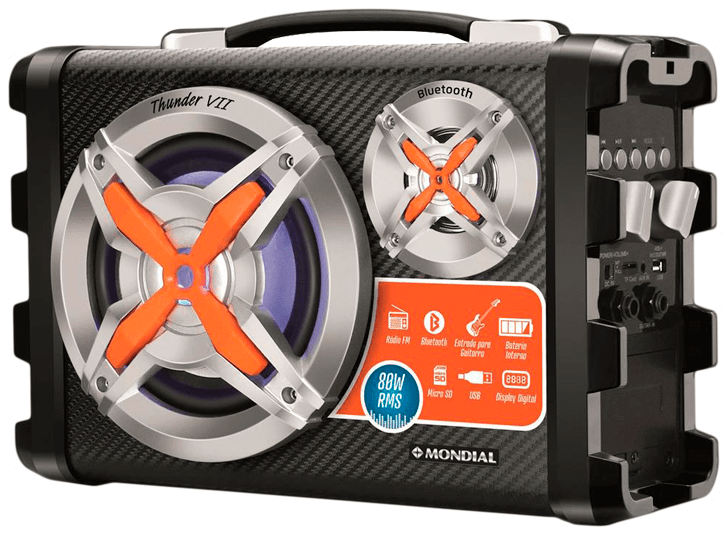 Caixa Amplificada Mondial Multi Connect Thunder VII