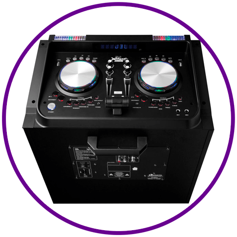 Caixa Amplificada JBL DJ Xpert J2515 voltagem
