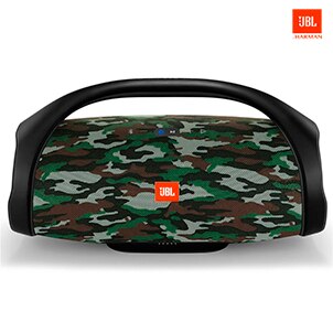 Caixa Som Portátil JBL Boombox qualidade sonora graves