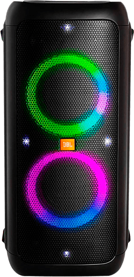 Caixa de Som PartyBox 200 JBL luzes discoteca