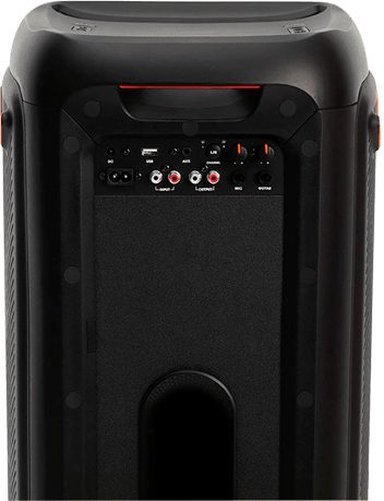 Caixa de Som PartyBox 200 JBL conexões USB Bluetooth TWS RCA