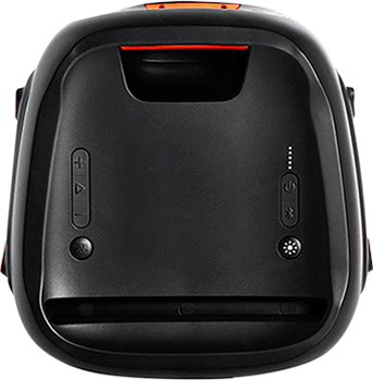 Caixa Som PartyBox 200 JBL conexões USB Bluetooth TWS RCA recarga bateria
