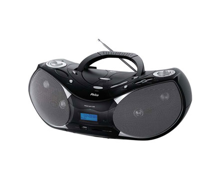 Seu som com mais qualidade no CD Player Portátil Philco PH229 - Ele permite reproduzir desde CDs até arquivos digitais de áudio 