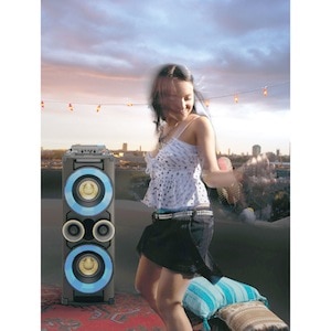 Mini System Hi-Fi Philips NTRX500X/78 luz LED 260K