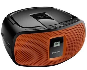 CD Player Portátil Philips AZ391X/78 com MP3, | Casas Bahia