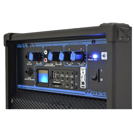 Display em LCD e LED indicador de clip