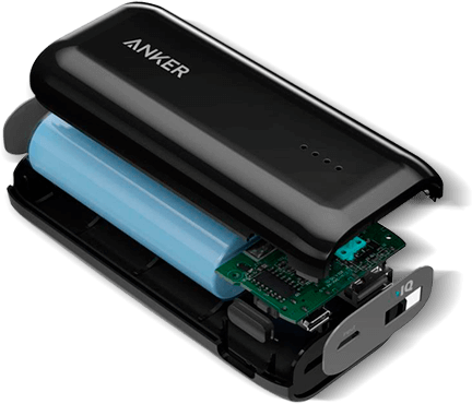Carregador portátil Anker Astro E1 entrada micro usb