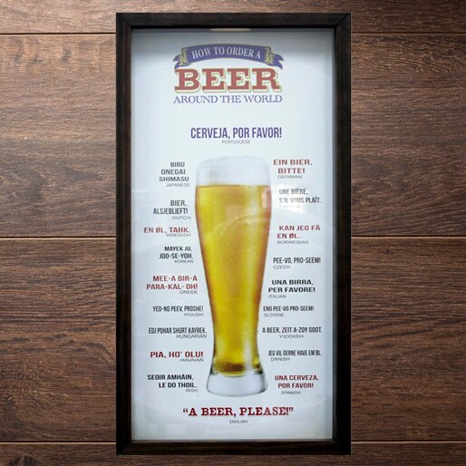 quadro porta-tampinhas kapos cerveja