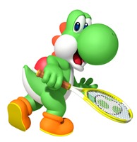Game Mario Tennis Open 3DS: Yoshi