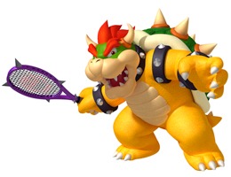 Game Mario Tennis Open 3DS: Bowser