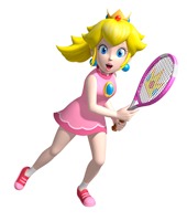 Game Mario Tennis Open 3DS: Princesa Peach