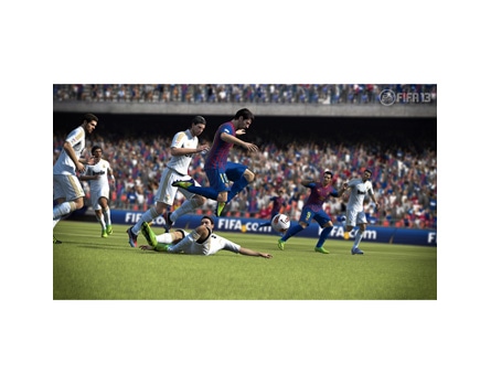 O sistema de dribles do jogo FIFA 13, para PS3