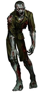 Zumbi cemiterio Resident Evil 6