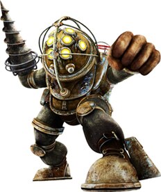 Big Daddy personagem do jogo BioShock