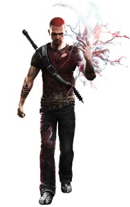Evil Cole MacGrath do jogo infamous