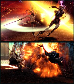 Jogo DmC: Devil May Cry dante e seus aliados