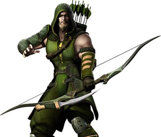 Injustice gods among us arqueiro verde