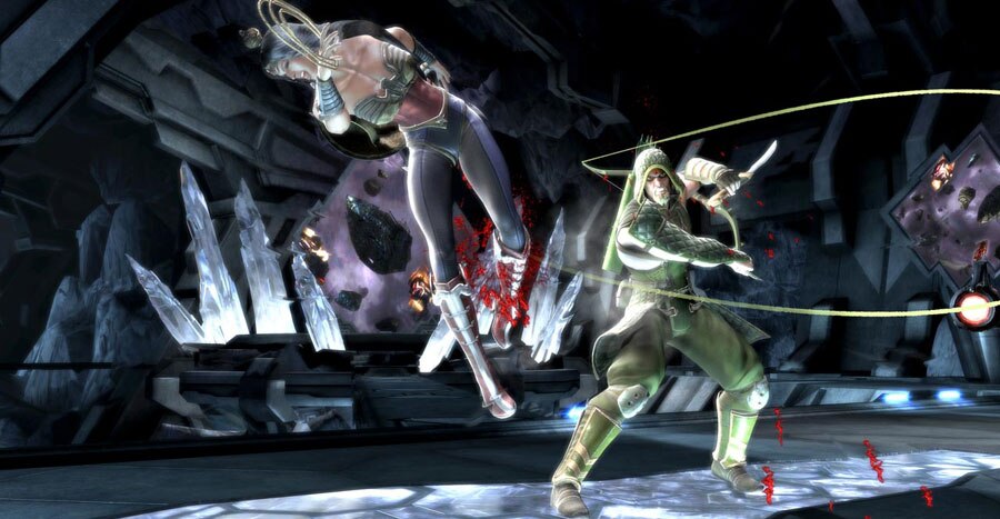 Injustice Gods Among Us em portugues jogadas combos
