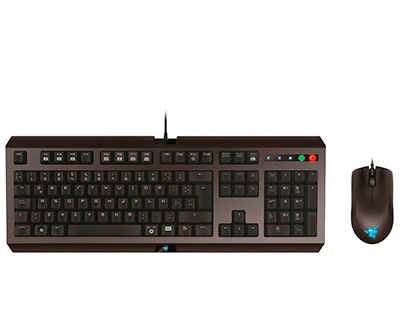 Teclado e Mouse para Games Razer Cyclosa Combo Abyssus 1800 DPI