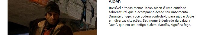 Jogo ps3 beyond aiden