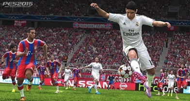 Fidelidade aos movimentos dos jogadores PES 2015 padrão comportamental jogadore real