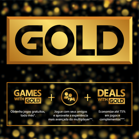 Ganhe mais com Xbox Live Gold