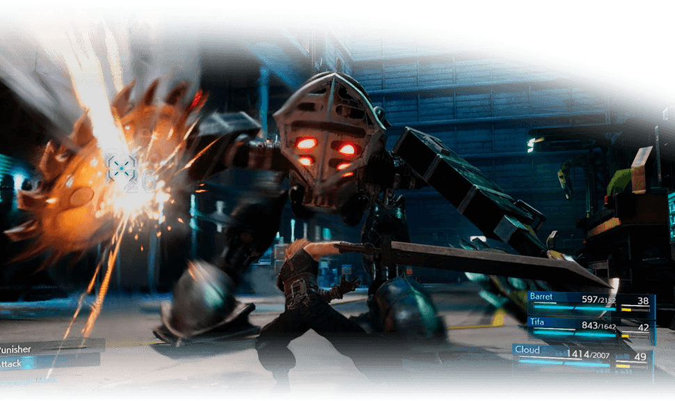 Jogo Final Fantasy VII Remake tecnologia Unreal Engine
