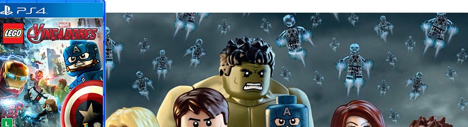 Jogo LEGO Marvel Vingadores Playstation 4