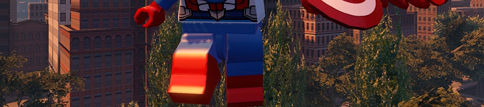 X360 LEGO Vingadores Marvel Gráficos