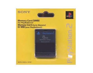 Memory card de 8MB - Continue de onde parou