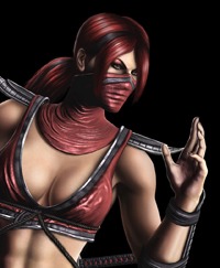 Skarlet, a nova personagem do Mortal Kombat para playstation 3