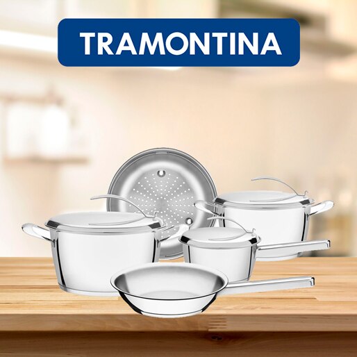 conjunto de panelas tramontina ventura