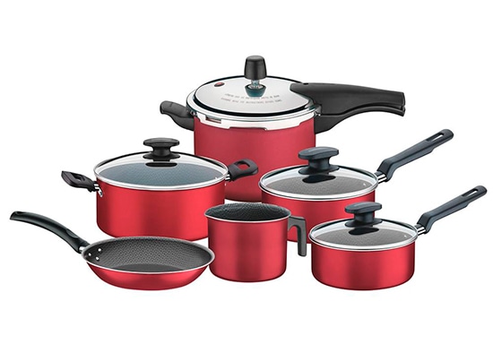 Conjunto de Panelas Tramontina Bergamo com 6 peças conjunto panelas tramontina bergamo 6 pecas