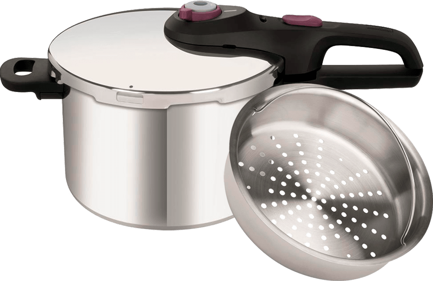 Panela de Pressão com Cesta Rochedo em Inox Panela Pressão Cesta Rochedo Inox