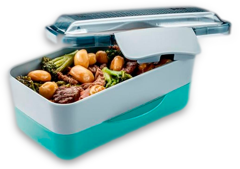 Marmita Lunch Box Electrolux Verde Cinza