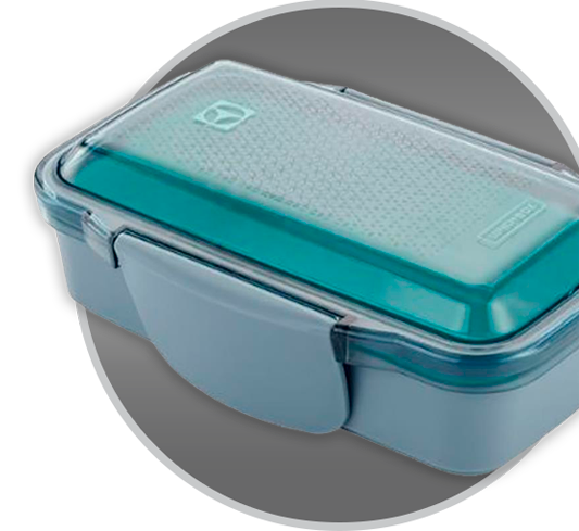 Marmita Lunch Box Electrolux tampa easy-open