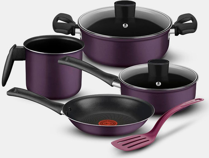 Conjunto Panelas Rochedo Idea Roxo