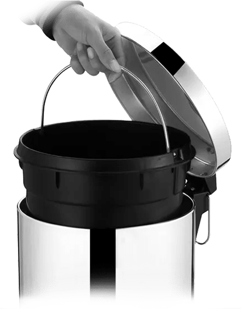Lixeira Brinox Standard Inox
