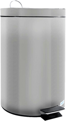 Lixeira Brinox Standard Aço Inoxidável 12 litros