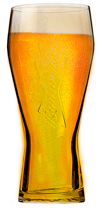 Copo Cerveja Budweiser Crisal Litografado